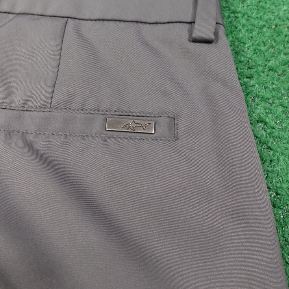 GREG‎ NORMAN FOR TASSO ELBA SLIM FIT GREY POLYESTER GOLF PANTS MENS SIZE 36X30 - Picture 6 of 7